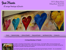 Tablet Screenshot of justheartsdelray.com